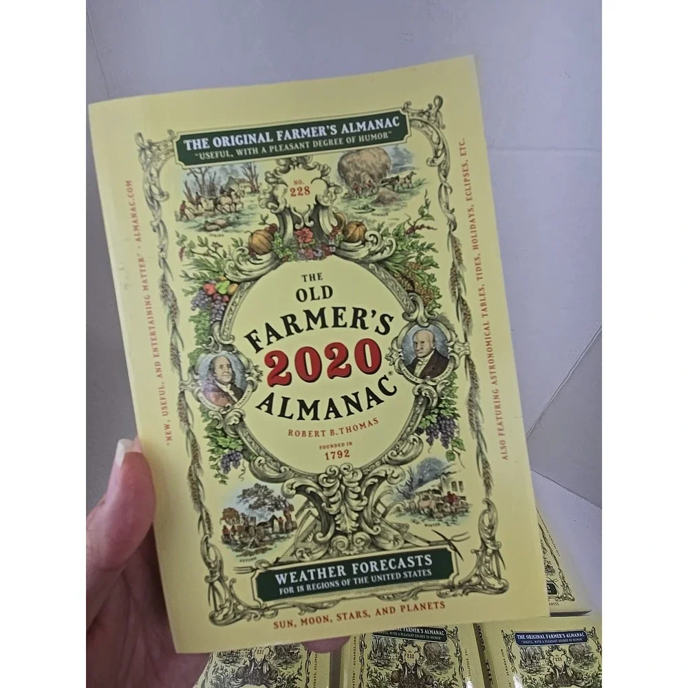 Lot Of 6 The Old Farmer's 2021 Through 2025 Almanacs 3 Soft And 3 Hardback NEW